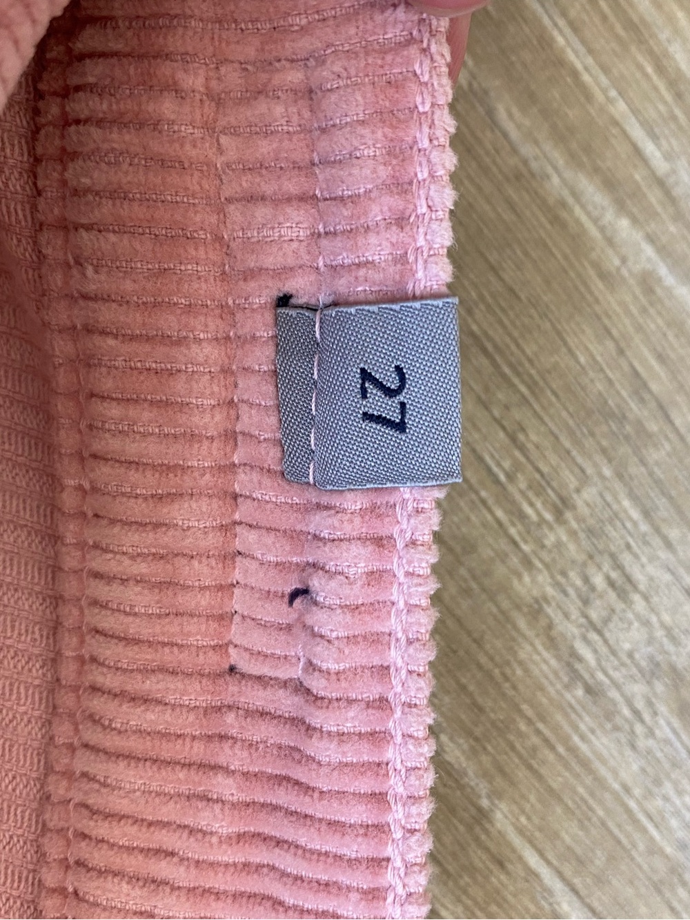 Citizens of Humanity Pink Corduroy Chloe Mid-rise Super Flare Jeans Size 27 - Picture 3 of 10